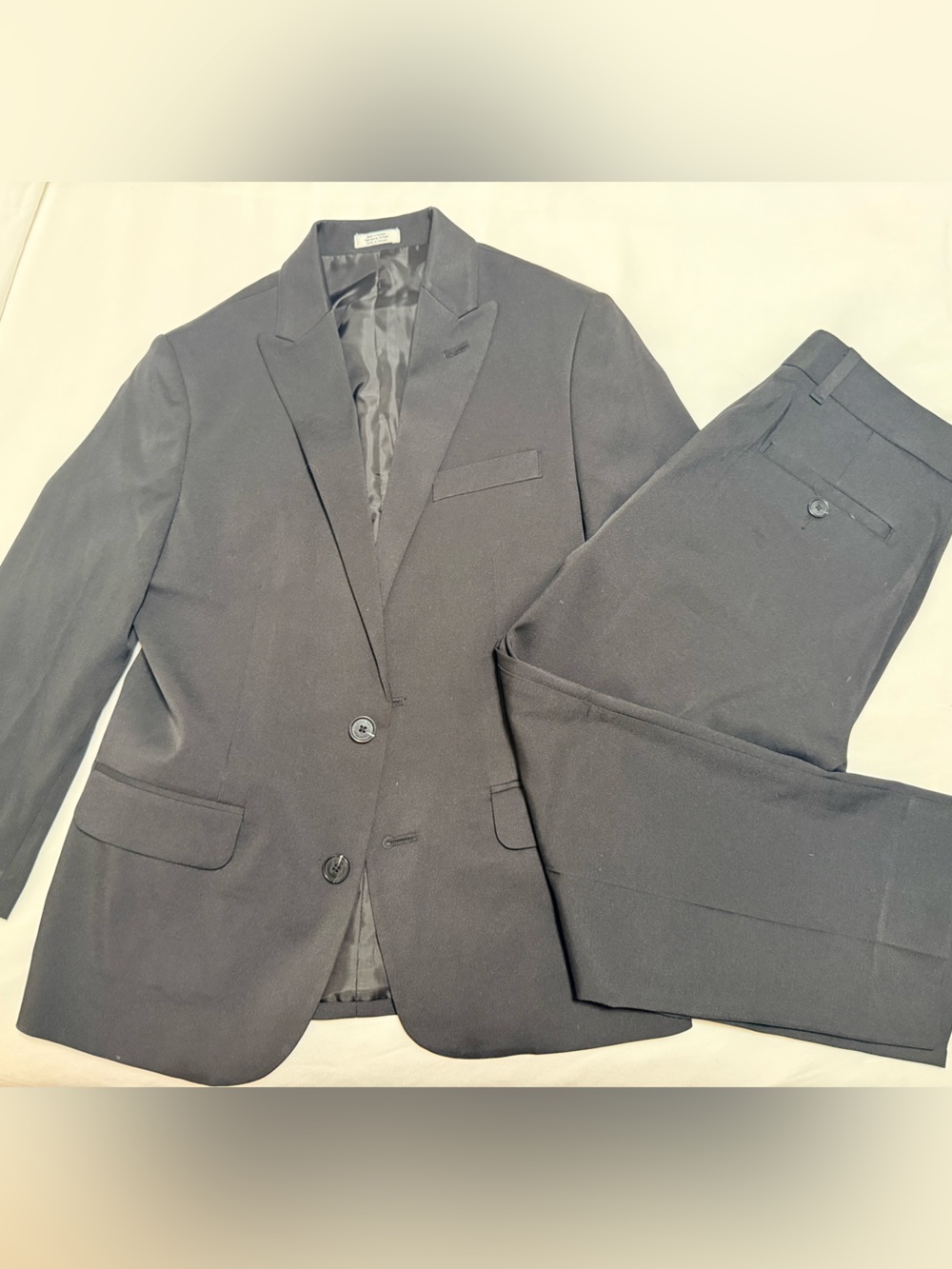 Classic Boy’s Calvin Klein Black Suit Jacket and Trousers